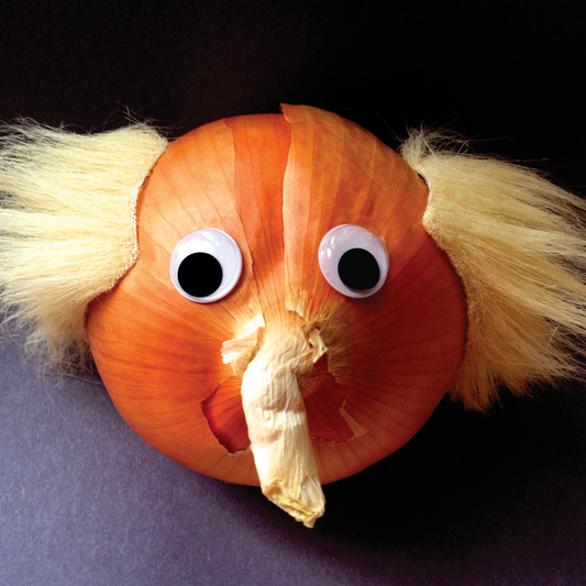 Albert Onion Einstein Greeting Card