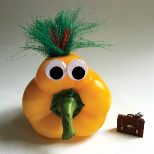 Perfectly Dashing Pepper Birthday Card