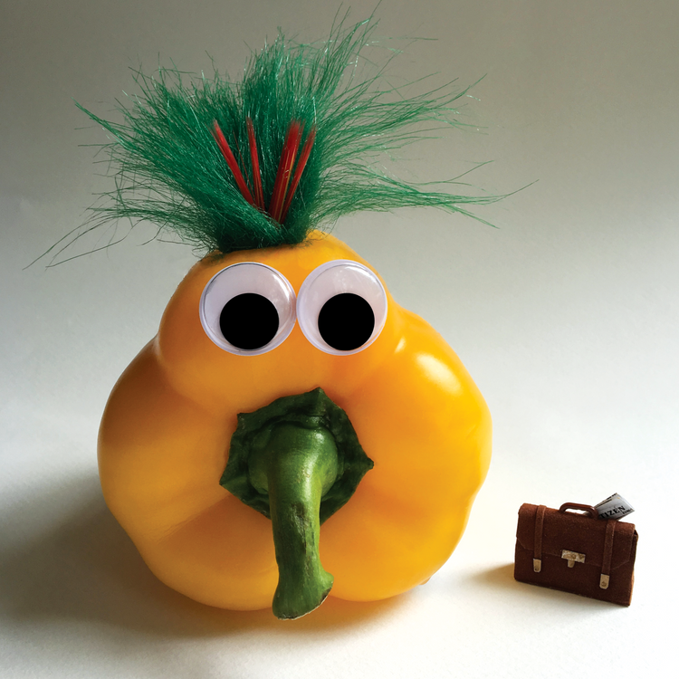 Perfectly Dashing Pepper Birthday Card