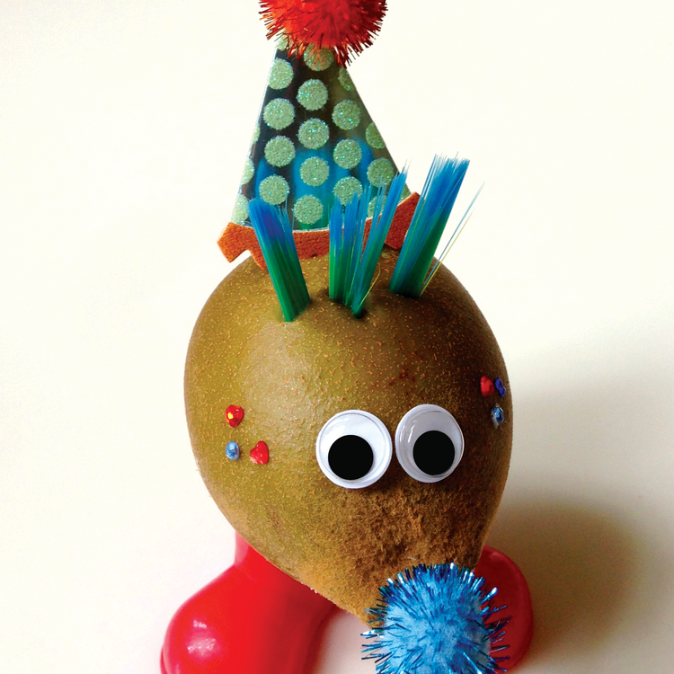 Party-Hearty Kiwi Birthday Card