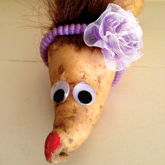 Sadie Sweet Potato Greeting Card