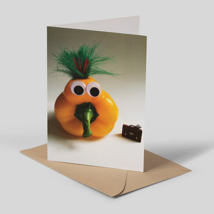 Perfectly Dashing Pepper Birthday Card