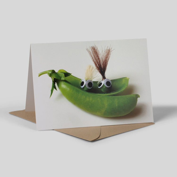 Two Peas in a Pod Greeting Card