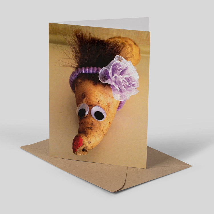 Sadie Sweet Potato Greeting Card
