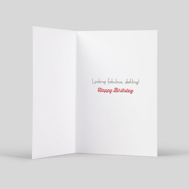 Penelope Pomegranate Birthday Card