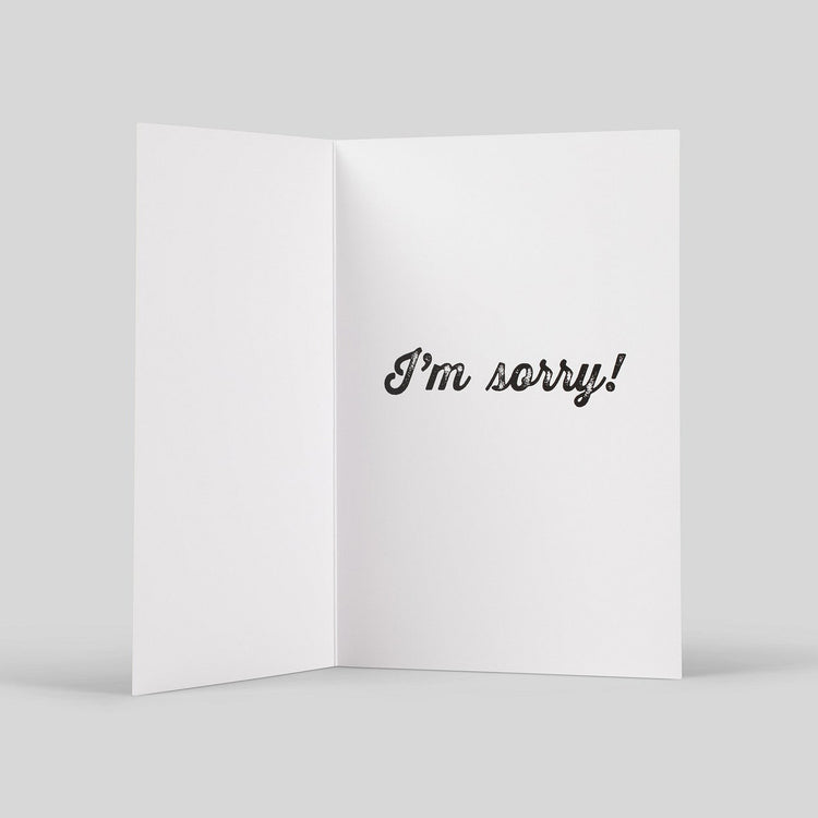 Bashful Blueberry Greeting Card