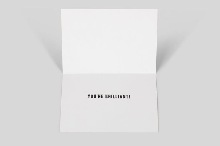 Albert Onion Einstein Greeting Card