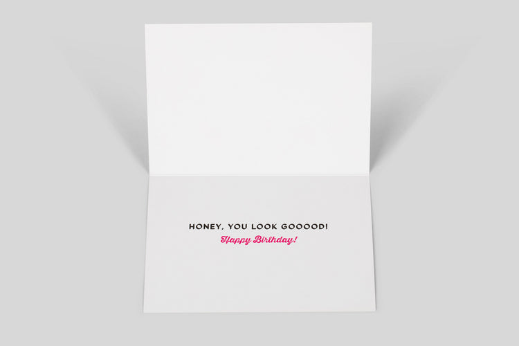 Cheeky Chakira Chayote Birthday Card