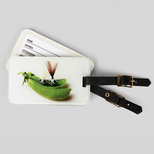Two Peas In a Pod Luggage Tag