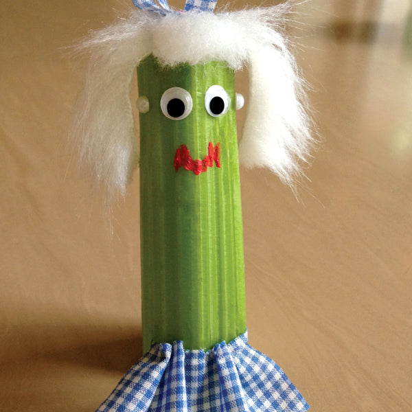 Miss Celery character from Wee the Veggies